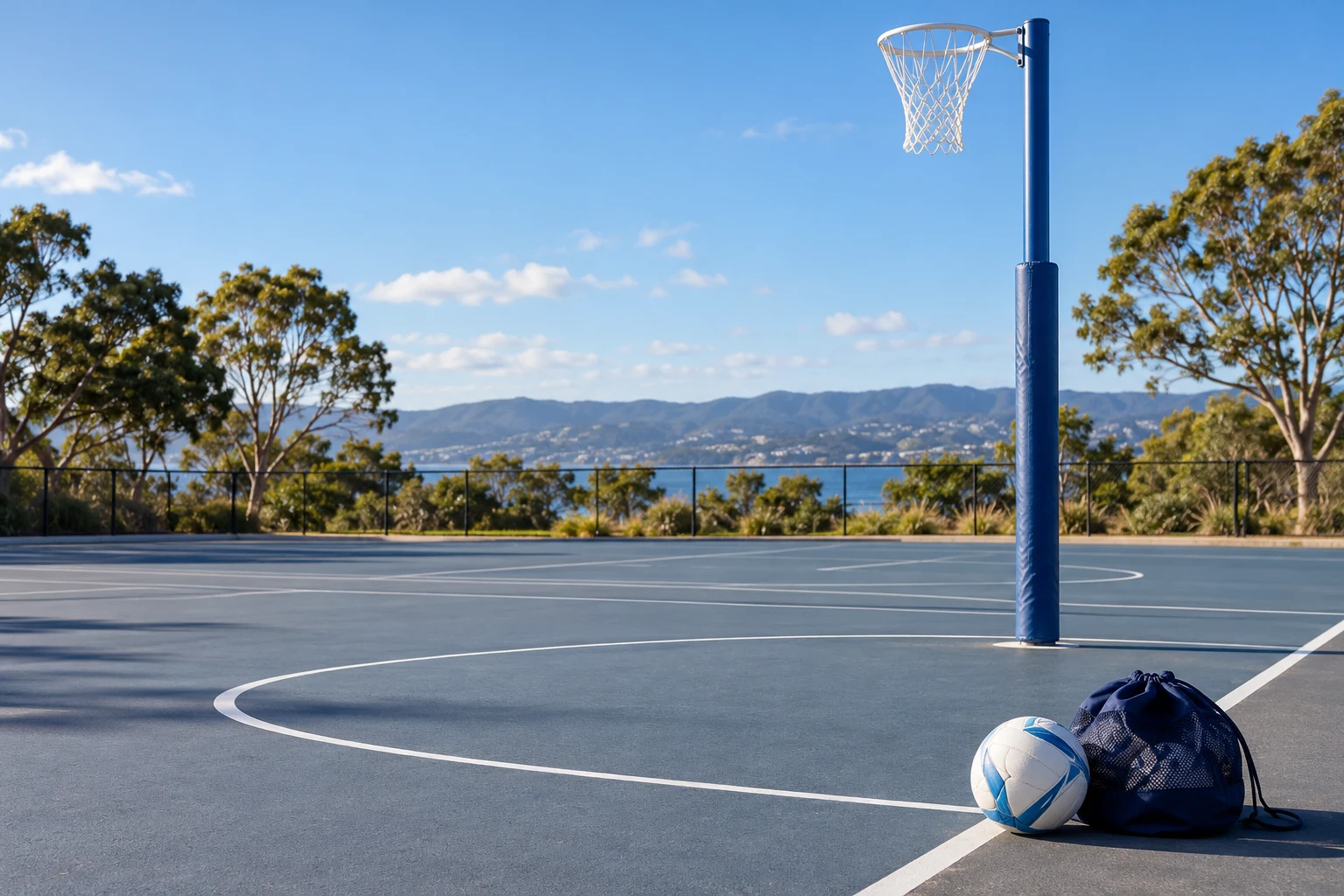 Netball equipment collection